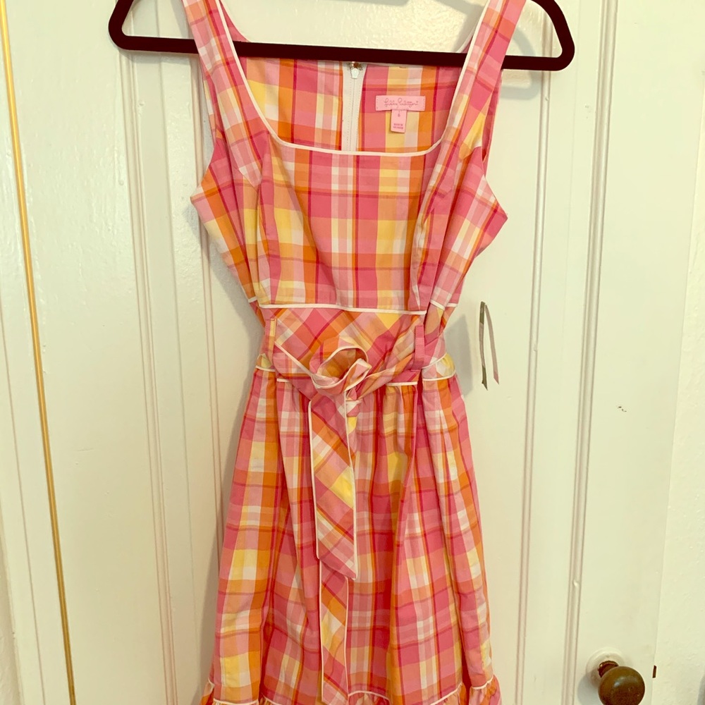 NWT Cute gingham Lily Pulitzer dress
